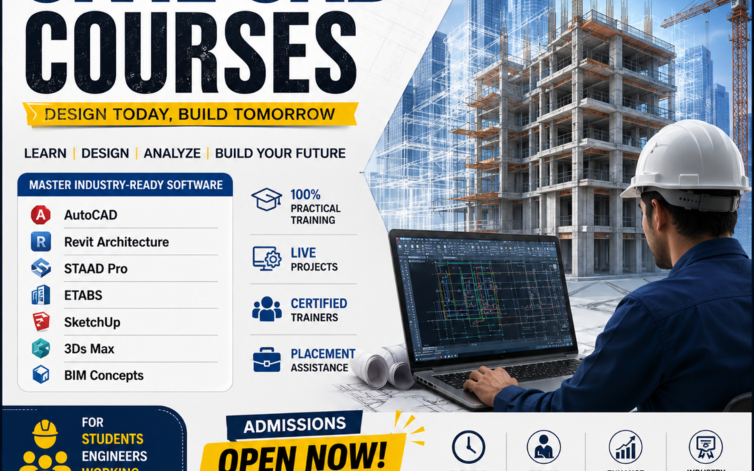 Civil CADD Certification Course in India: Build a Future-Ready Career with Industry-Focused Training