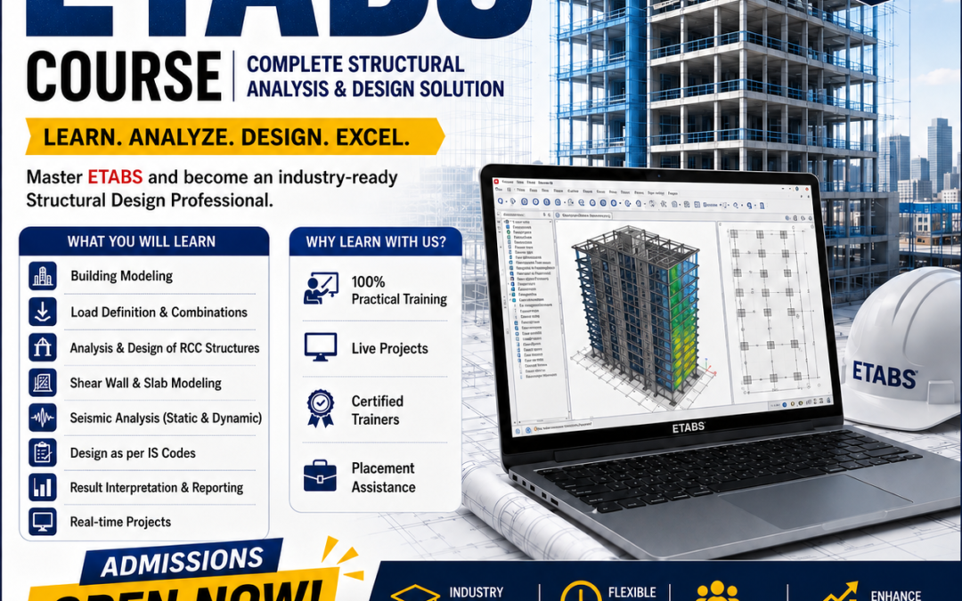 ETABS Course in India: The Complete Guide to Building a Successful Structural Engineering Career with Advanced Design Software